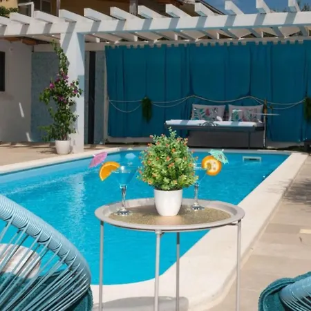 Korana With Pool & Jacuzzi 빌라 Kamenmost