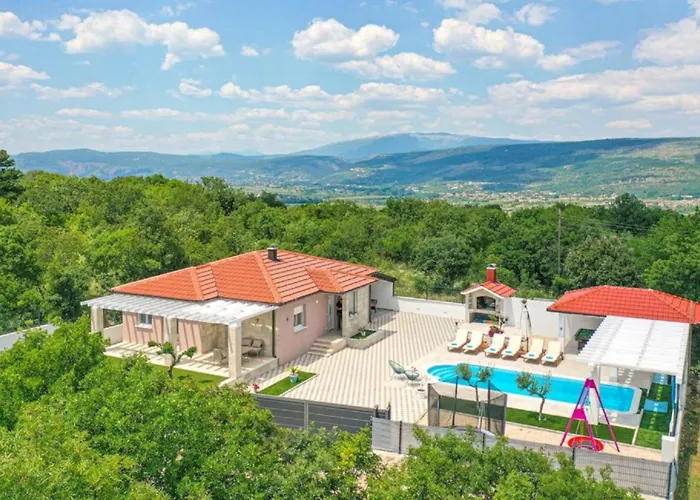 Korana With Pool & Jacuzzi Kamenmost